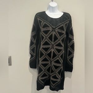Line eyelet sweater dress. Size small